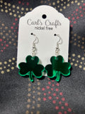 Shamrock Mirror Dangles
