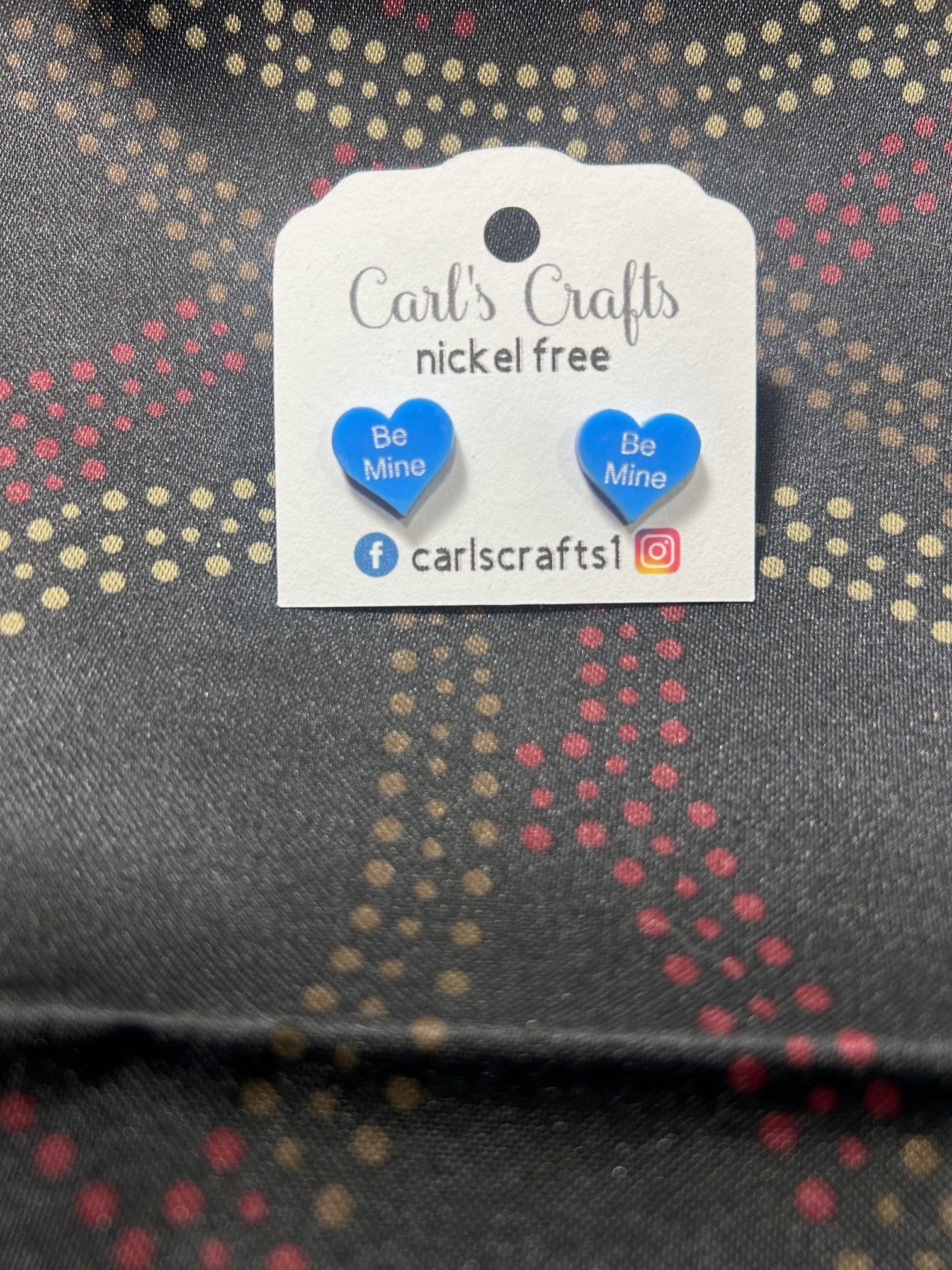 Conversation Heart Studs