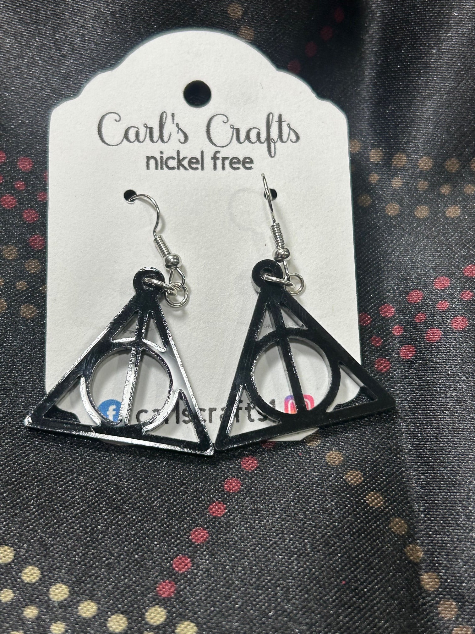 deathly hollows dangles