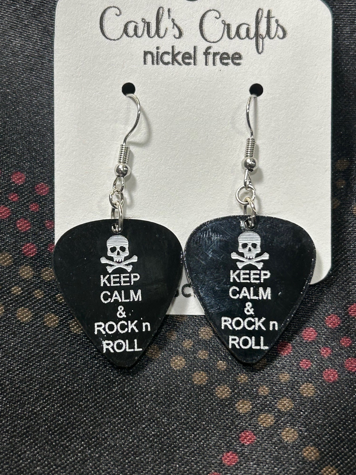 Rock On guitar pick dangles