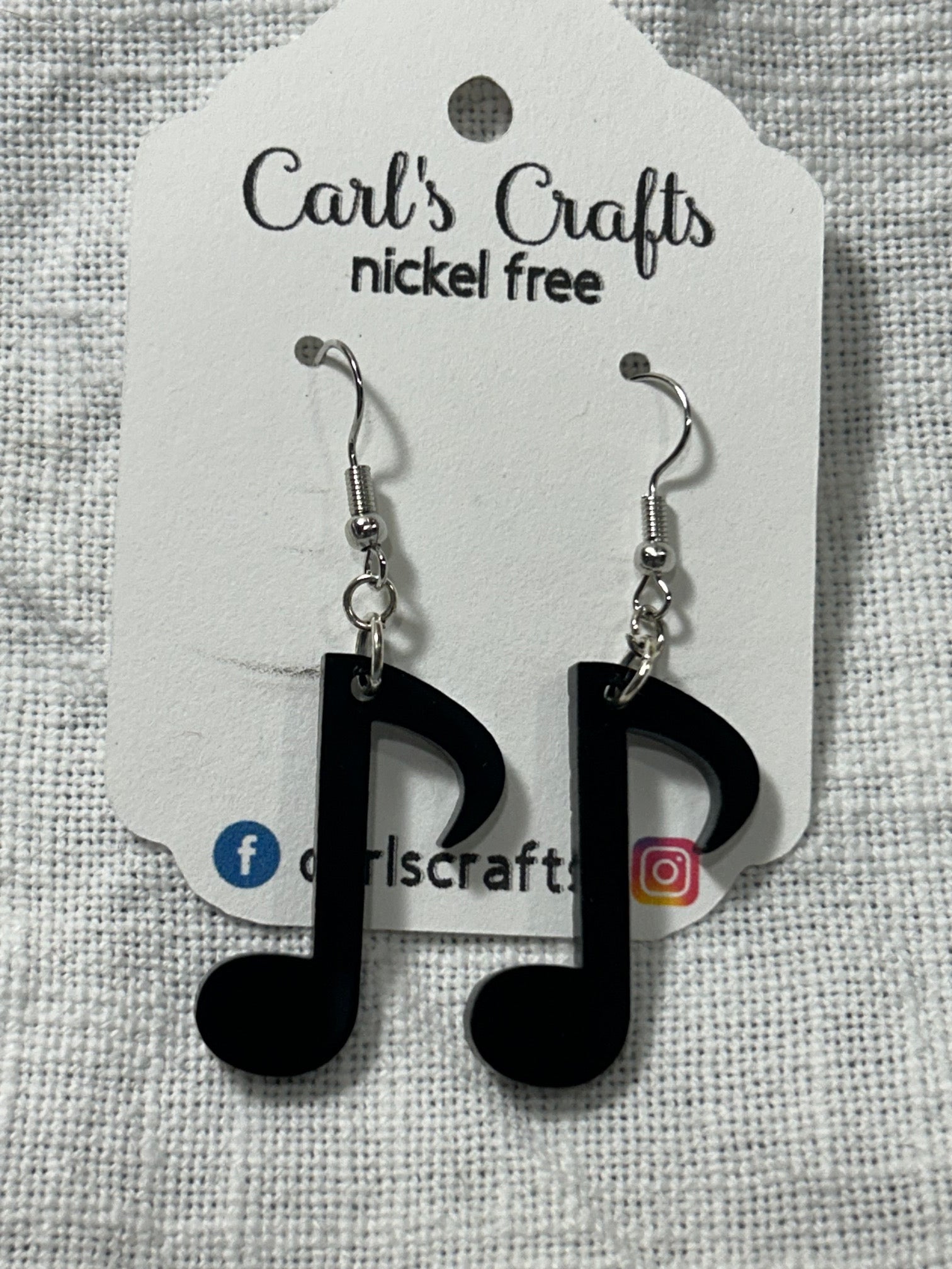 Music quarter note dangles