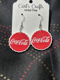 pop top coca-cola dangles