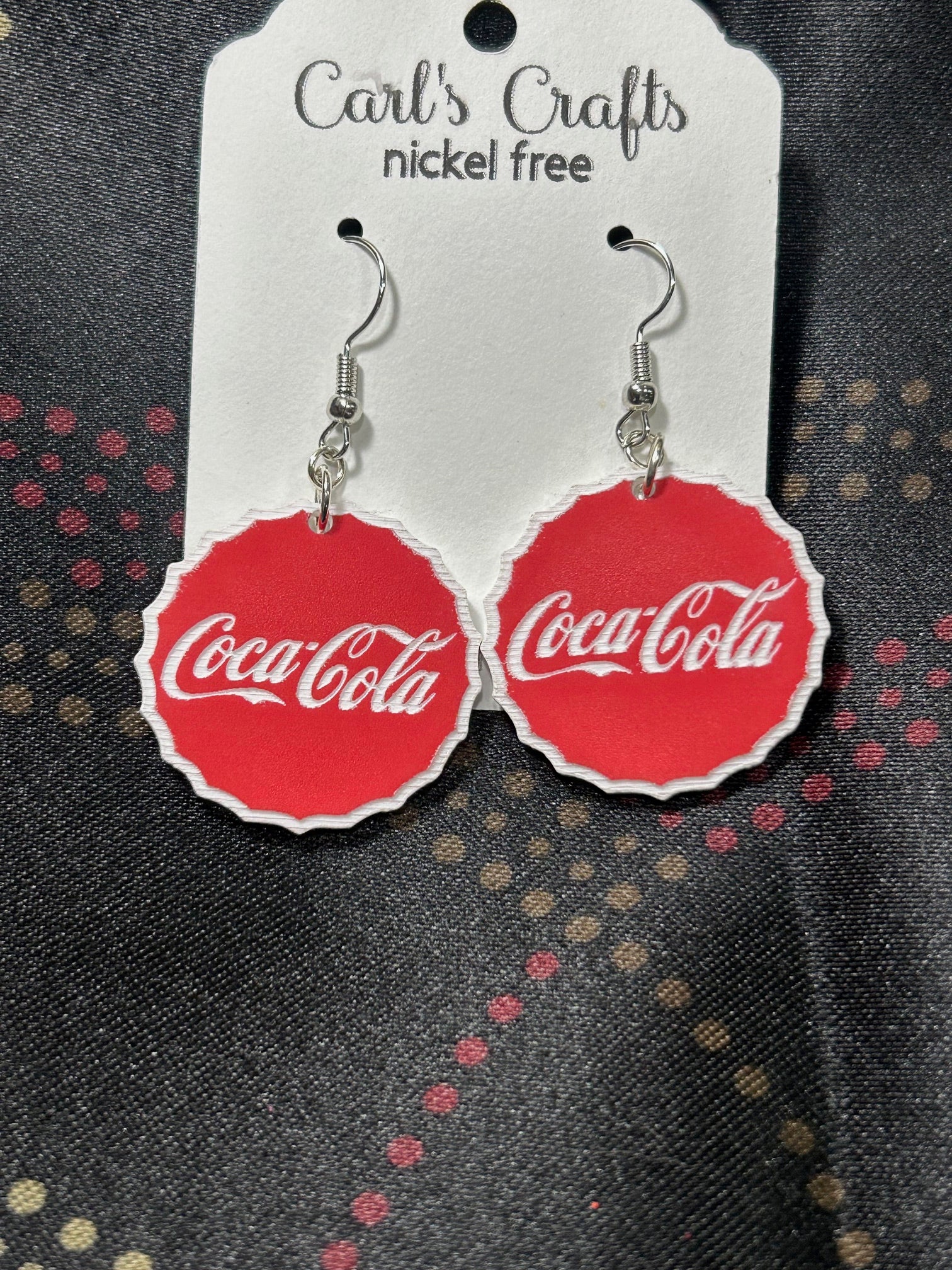 pop top coca-cola dangles