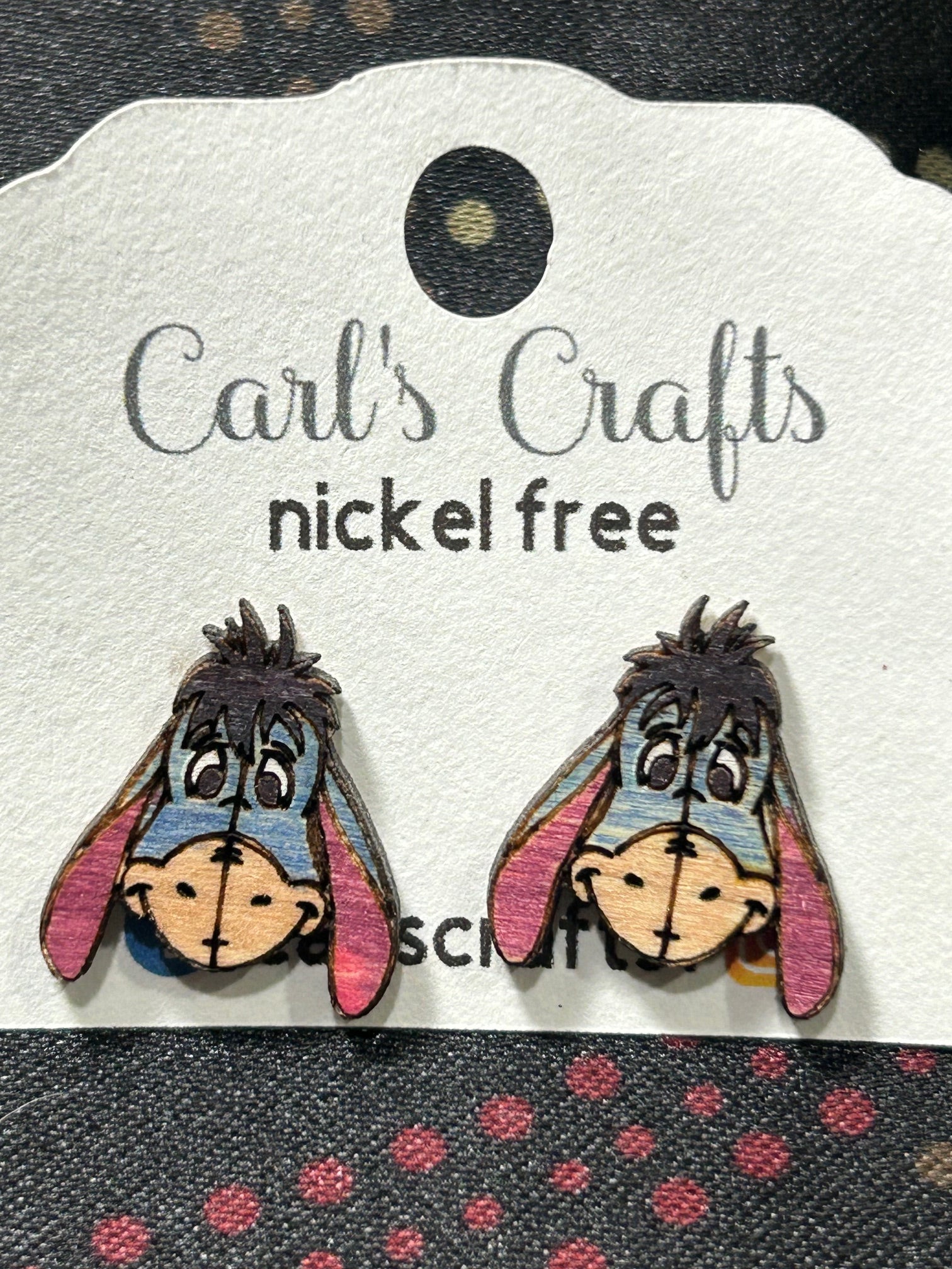 Eeyore studs