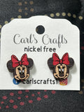 Minnie Mouse studs